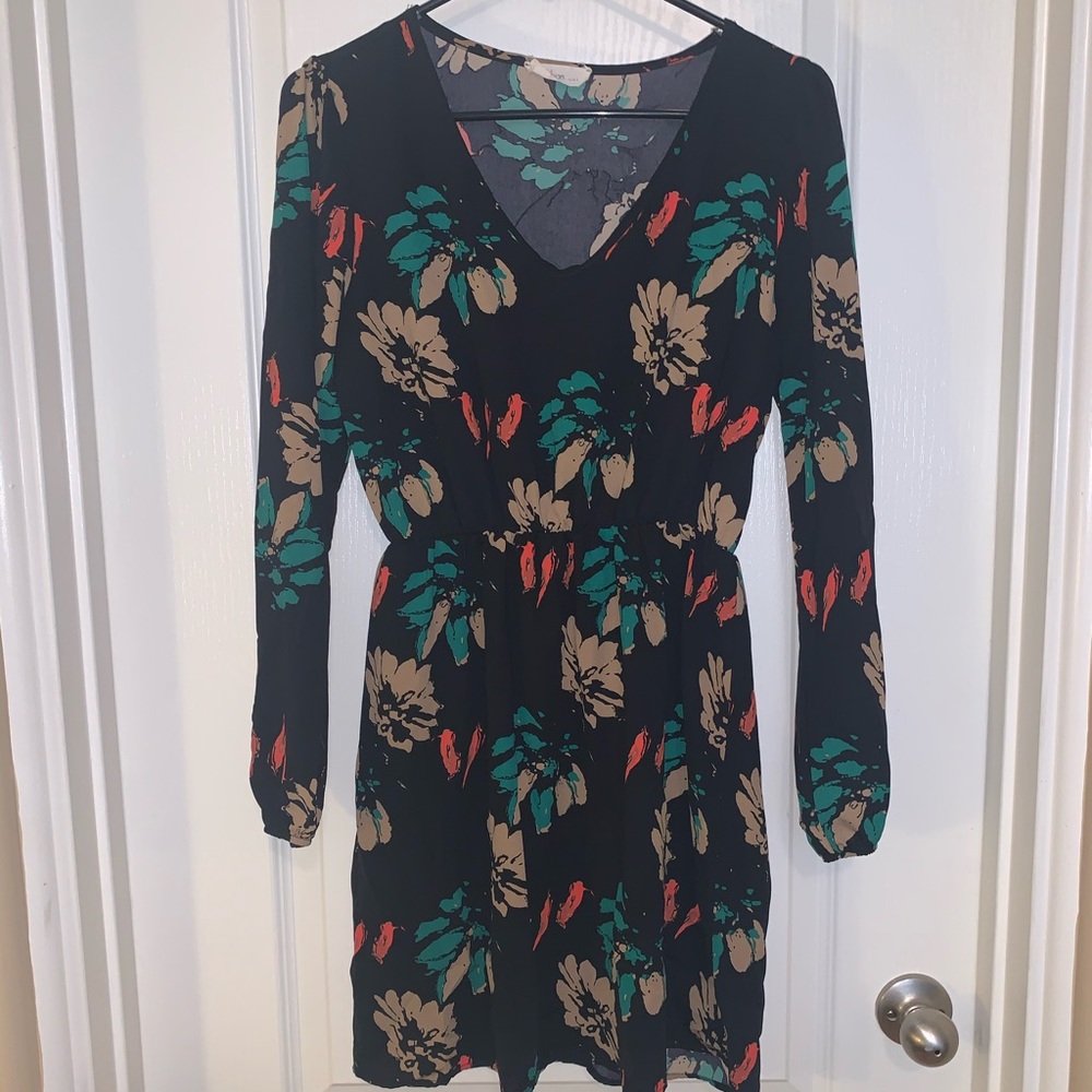 Long Sleeve Floral Dress